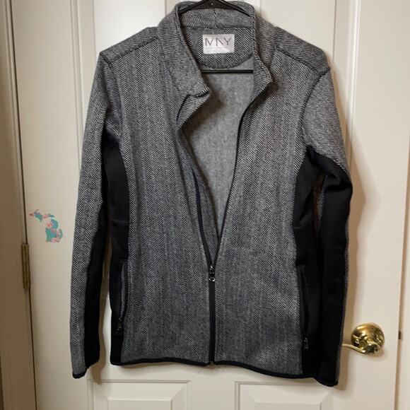 Marc New York Andrew Marc Herringbone fleece coat - Picture 2 of 13